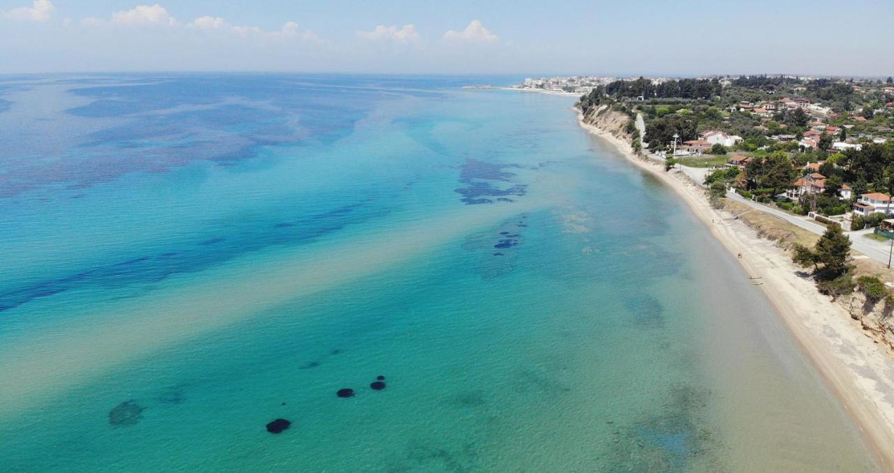 Villa Azzuro Ground Floor Nea Kallikrateia المظهر الخارجي الصورة