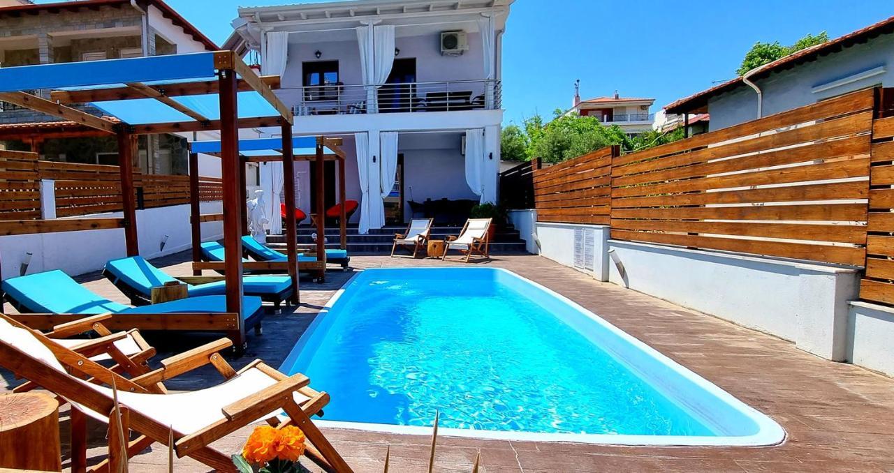 Villa Azzuro Ground Floor Nea Kallikrateia المظهر الخارجي الصورة