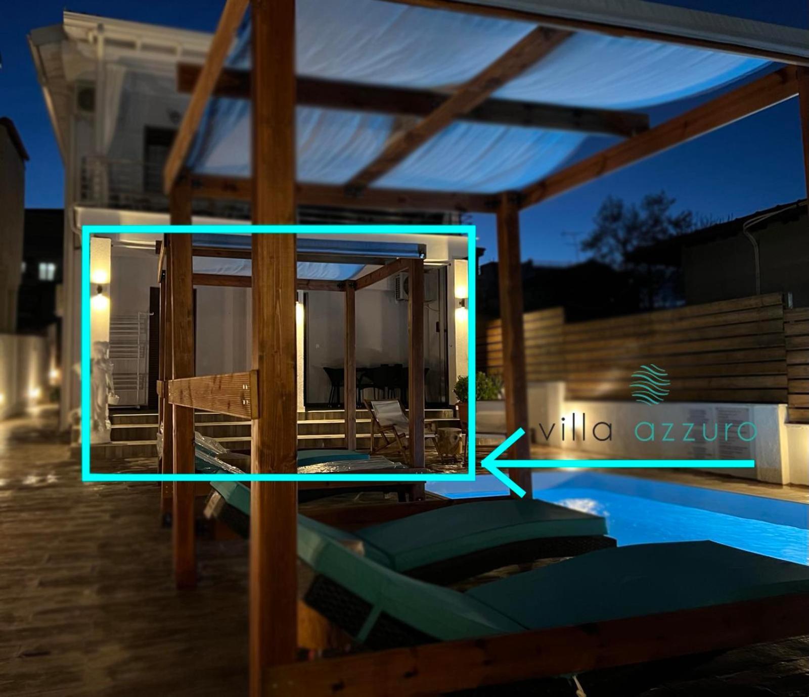 Villa Azzuro Ground Floor Nea Kallikrateia المظهر الخارجي الصورة